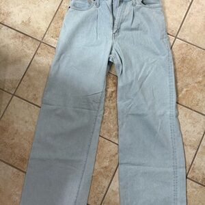 Madewell Light Blue Flare & Wide Leg Jeans